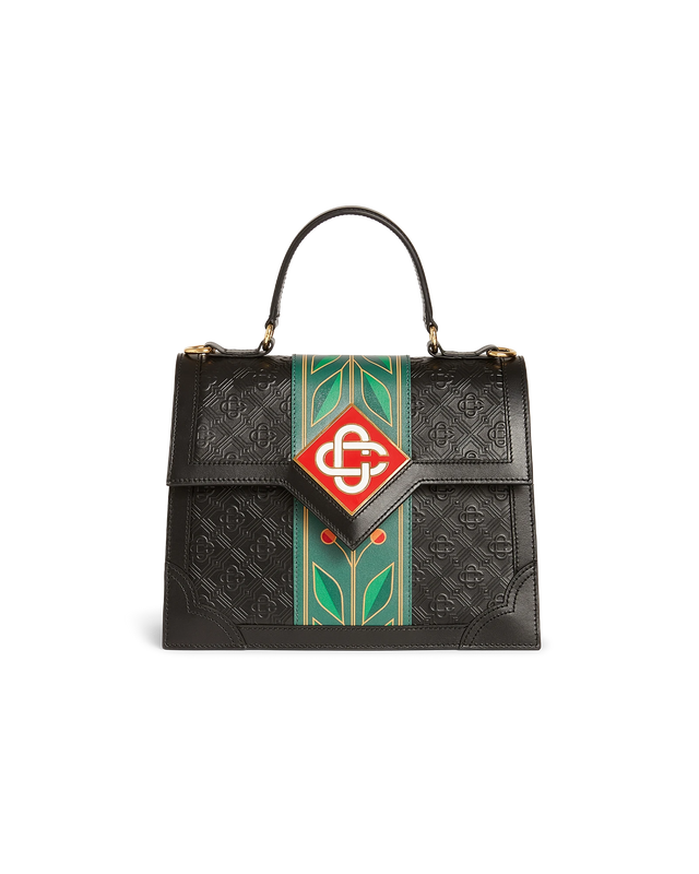 casablanca Black Laurel Jeanne Bag | Casablanca Paris