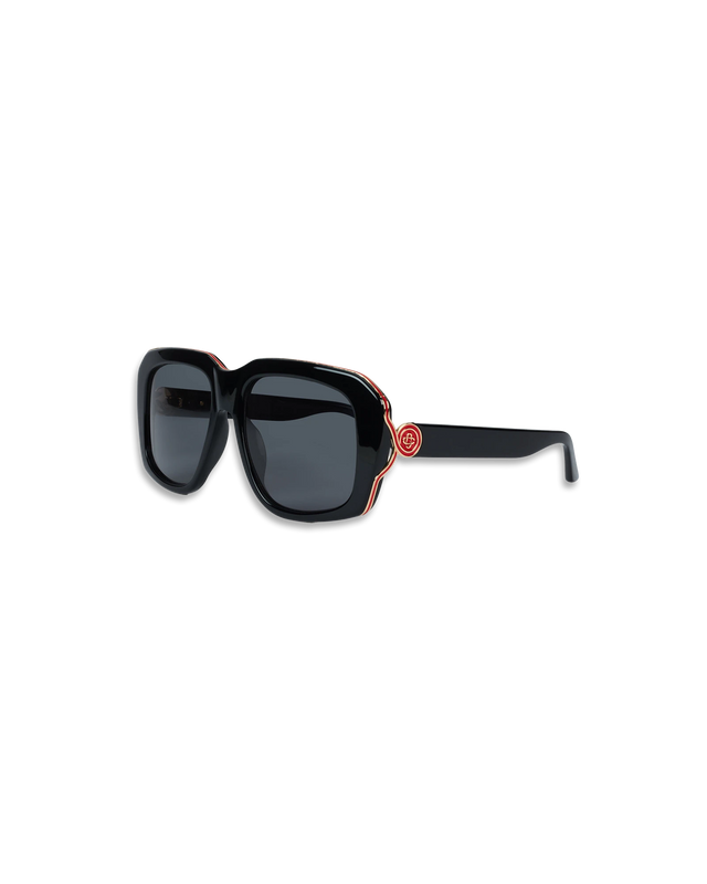 casablanca Black & Red The Casino Sunglasses | Casablanca Paris