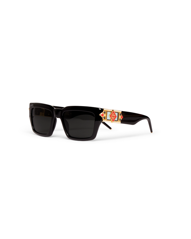 Casablanca Black The Classic Metope Sunglasses | Casablanca Paris