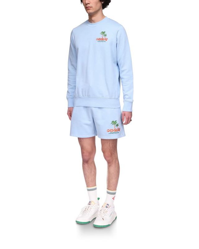 Casablanca Blue Coachella Valley Sweatshirt | Casablanca Paris