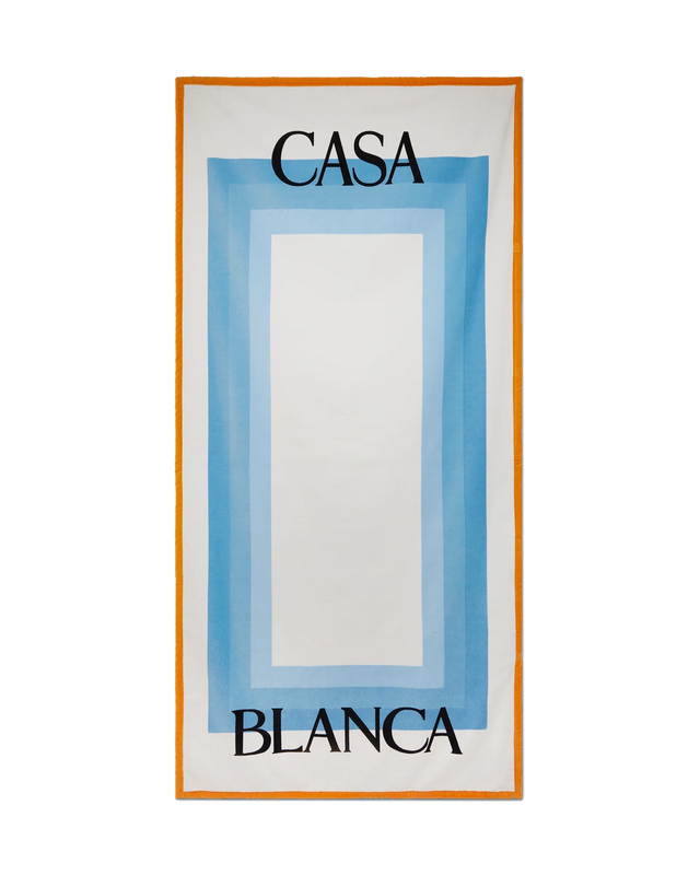 casablanca Blue Gradient Casablanca Towel | Casablanca Paris