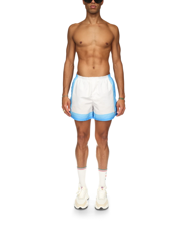 Casablanca Blue Gradient Swim Trunks | Casablanca Paris