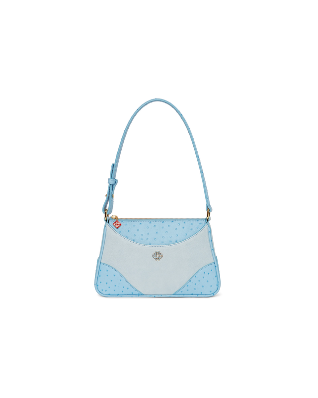 casablanca Blue Jeanne Pochette Shoulder Bag– Casablanca