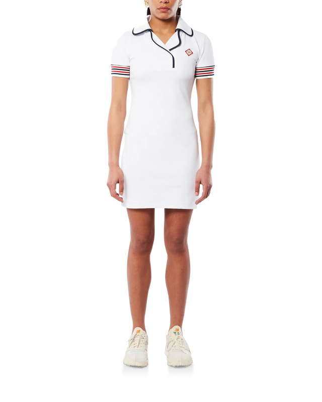 Casablanca Bound Collar Polo Dress | Casablanca Paris
