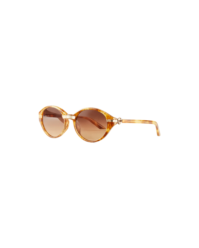 casablanca Brown & Gold Cannes Sunglasses | Casablanca Paris