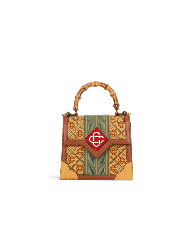 casablanca Brown Mini Laurel Jeanne Bag | Casablanca Paris