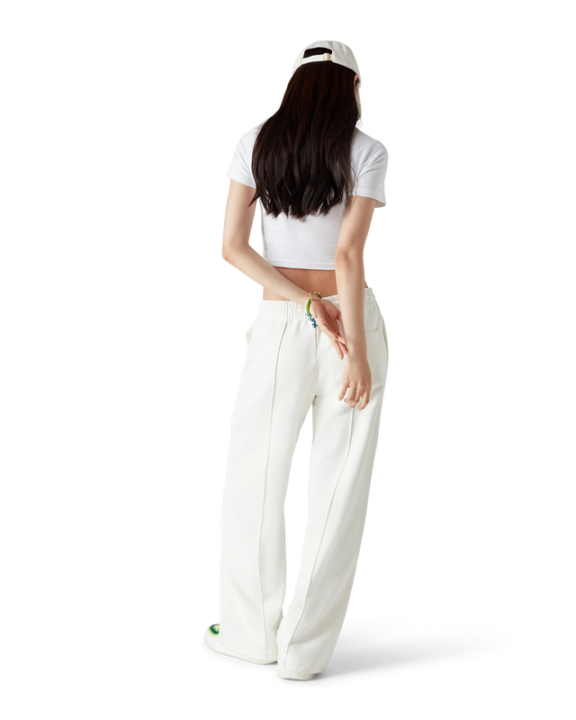 Casablanca Casa Beach Wave Cropped T-Shirt | Casablanca Paris