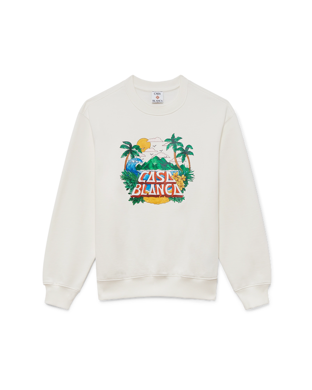 casablanca Casa Beach Wave Sweatshirt | Casablanca Paris