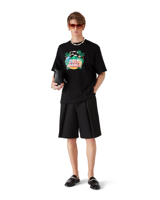 Casablanca Casa Beach Wave T-Shirt | Casablanca Paris