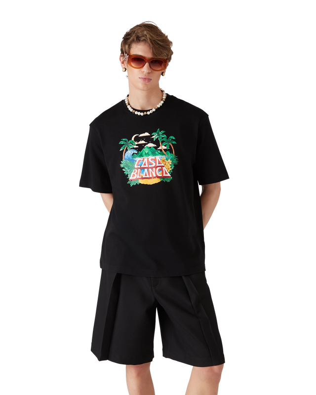 Casablanca Casa Beach Wave T-Shirt | Casablanca Paris