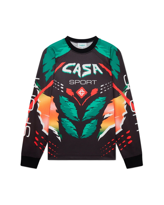 casablanca Casa Moto Long Sleeve T-Shirt | Casablanca Paris