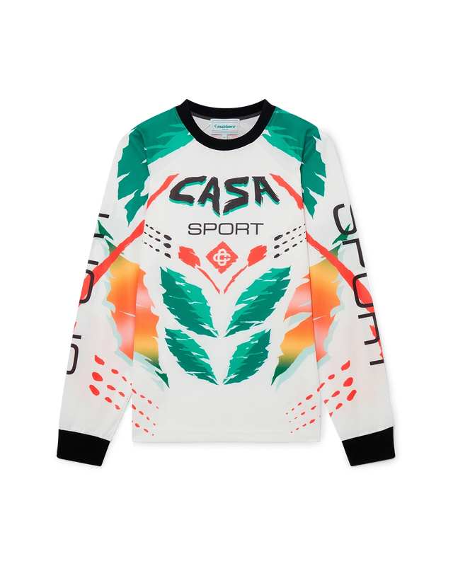 casablanca Casa Moto Long Sleeve T-Shirt | Casablanca Paris