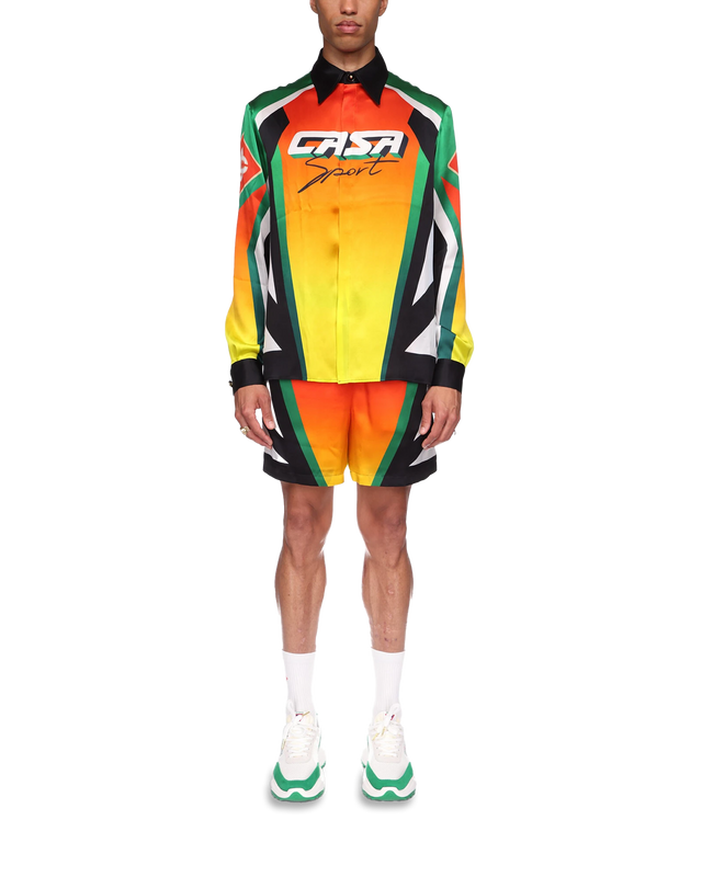 Casablanca Casa Moto Sport Silk Shirt | Casablanca Paris