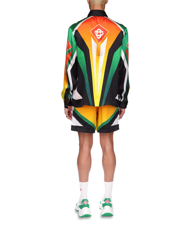 Casablanca Casa Moto Sport Silk Shirt | Casablanca Paris