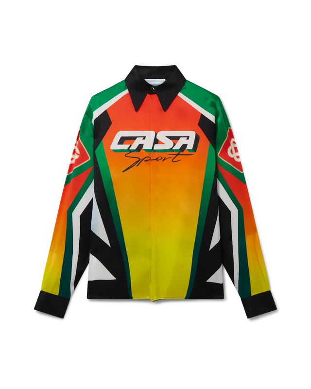 casablanca Casa Moto Sport Silk Shirt | Casablanca Paris
