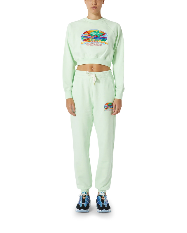 Casablanca Casa Phantastica Cropped Sweatshirt | Casablanca Paris