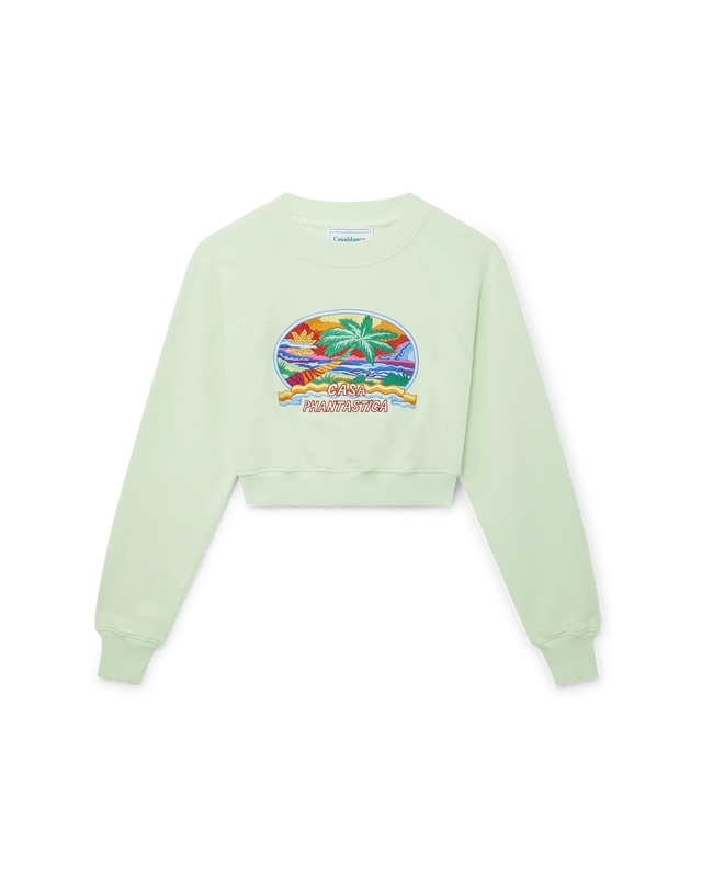 casablanca Casa Phantastica Cropped Sweatshirt | Casablanca Paris