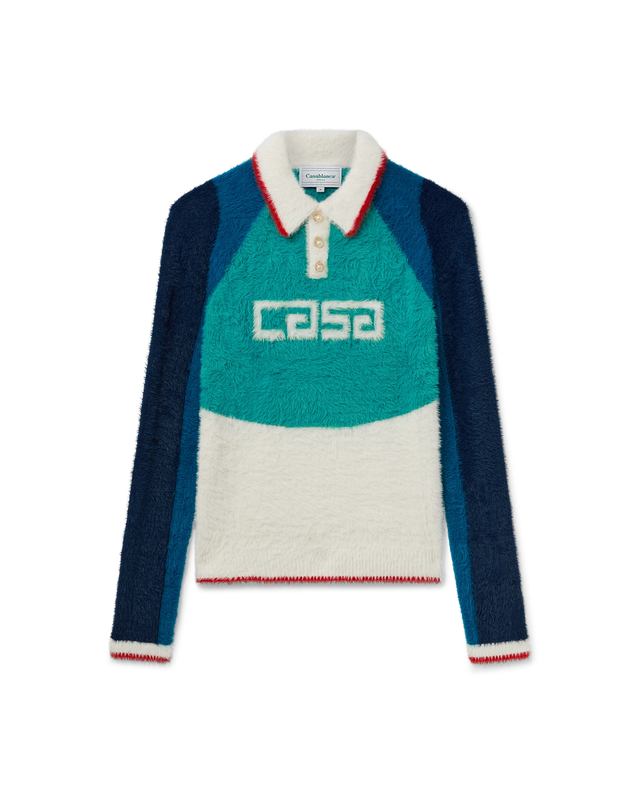 casablanca Casa Sport Fluffy Polo Shirt | Casablanca Paris