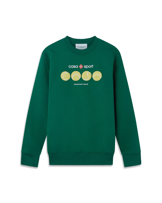 casablanca Casa Sport Tennis Balls Sweatshirt | Casablanca Paris
