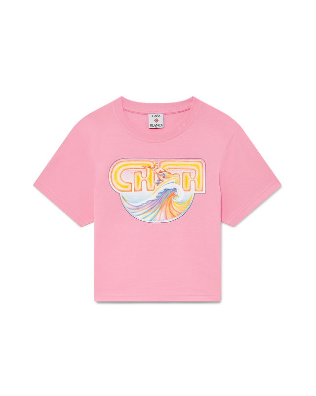 casablanca Casa Surf Cropped T-Shirt | Casablanca Paris