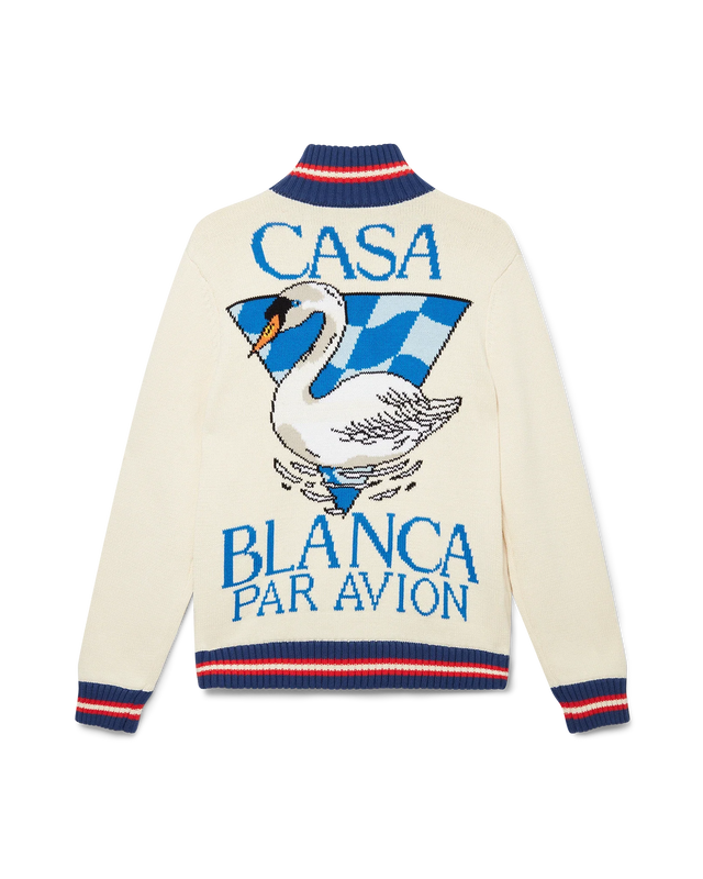 Casablanca Casa Swan Zip Up Jacket | Casablanca Paris