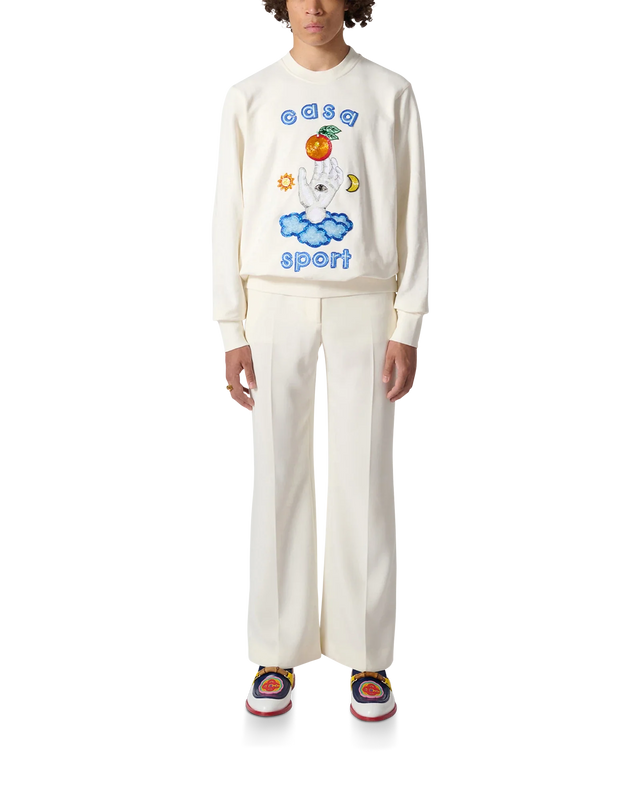 Casablanca Casa Talisman Beaded Sweatshirt | Casablanca Paris