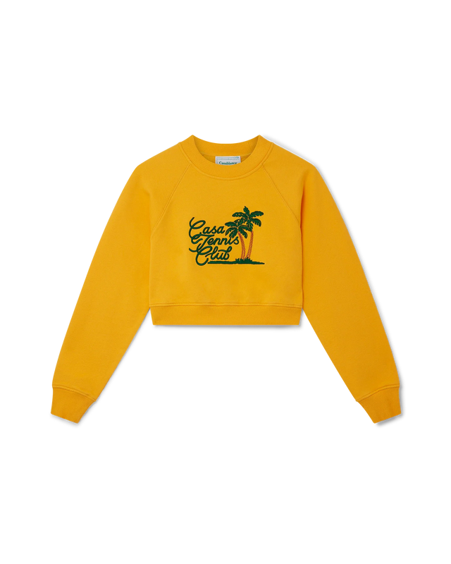casablanca Casa Tennis Club Cropped Sweatshirt | Casablanca Paris