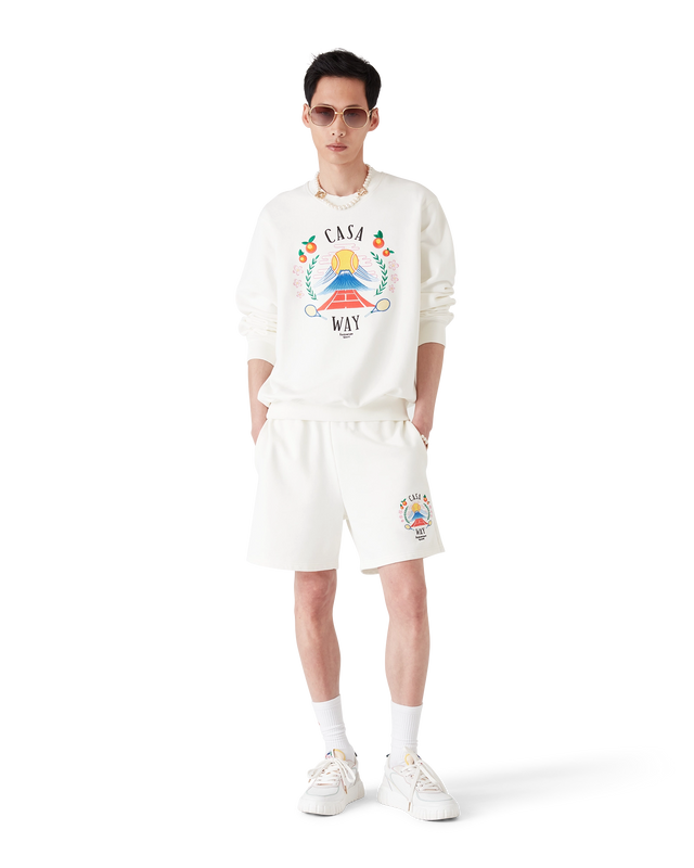 Casablanca Casa Way Mountain Sweatshorts | Casablanca Paris