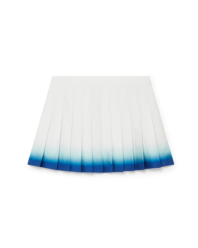 casablanca Casa Way Skate Pleated Silk Skirt– Casablanca