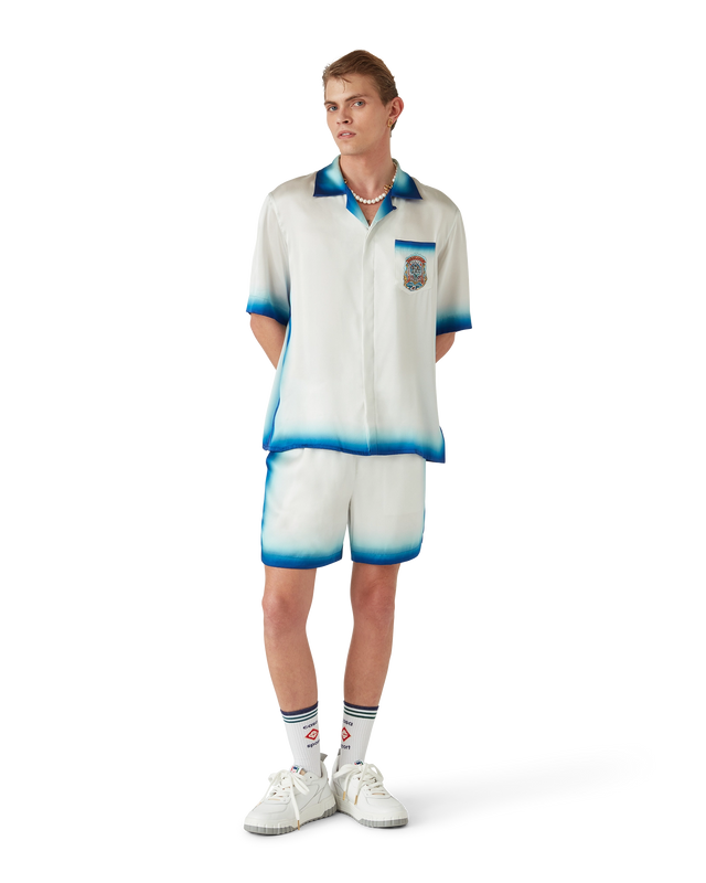 Casablanca Casa Way Skate Silk Shorts | Casablanca Paris