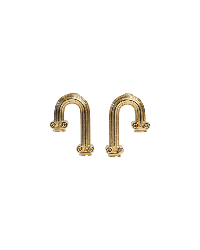 casablanca Arch Column Earrings | Casablanca Paris
