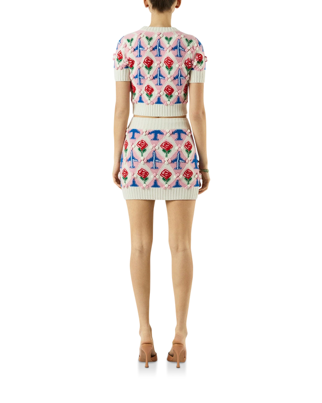 Casablanca Argyle Mini Skirt | Casablanca Paris