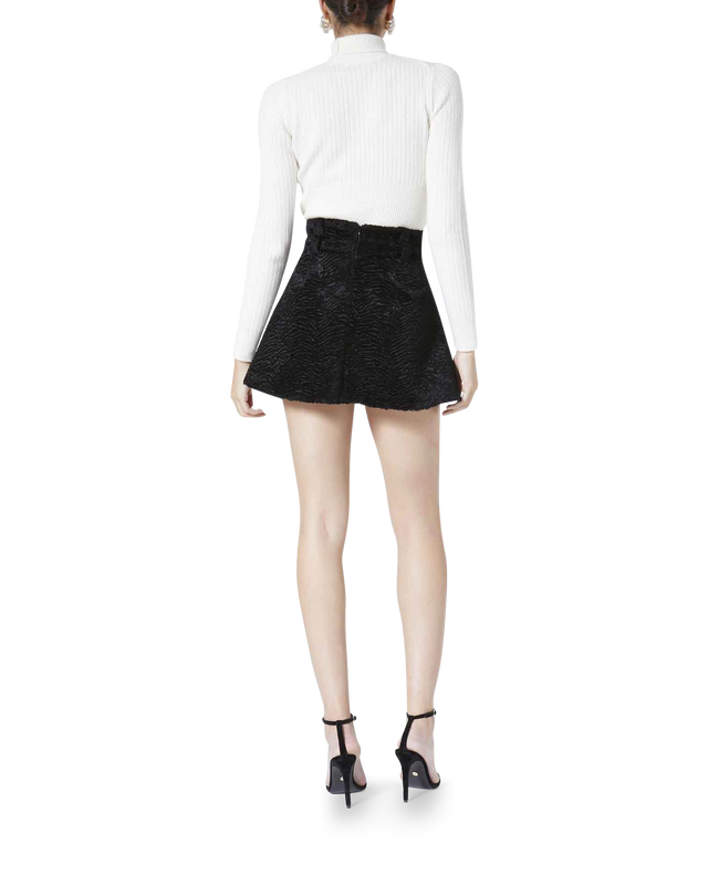 Casablanca Astrakhan Skirt | Casablanca Paris