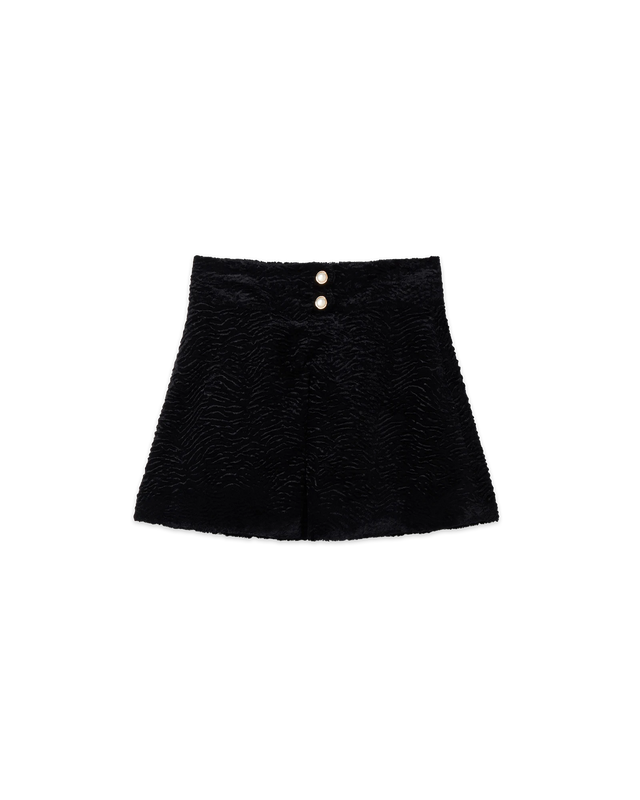 casablanca Astrakhan Skirt | Casablanca Paris