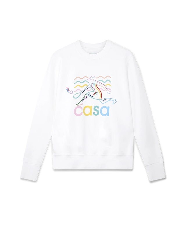casablanca Beach Girl Tennis Sweatshirt– Casablanca
