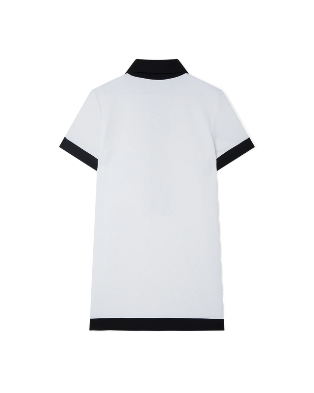 Casablanca Black & White Wave Polo Dress– Casablanca