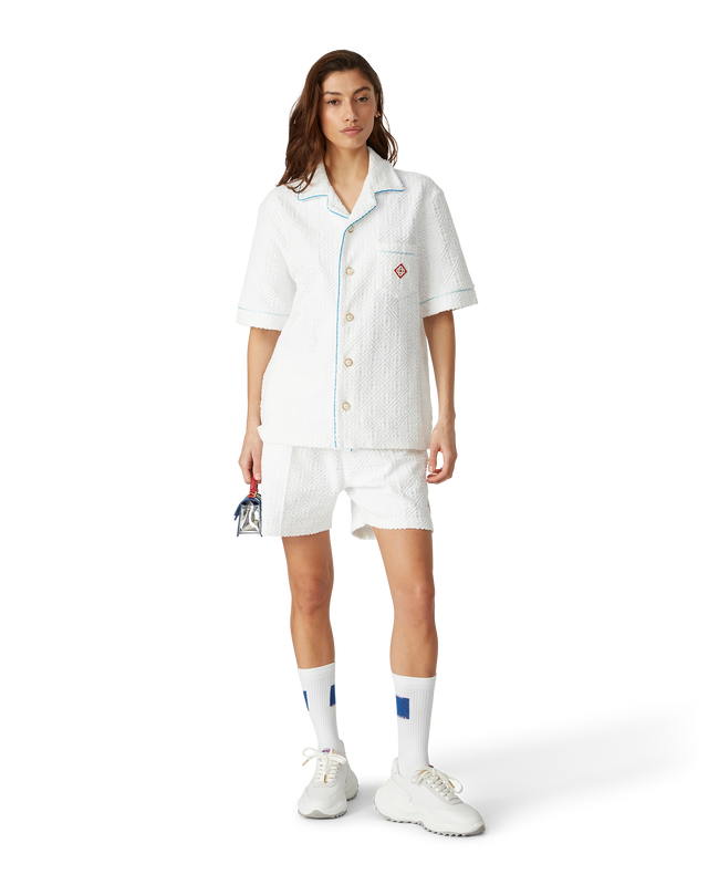 Casablanca Blue Casa Square Socks– Casablanca