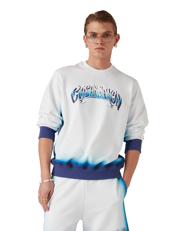 Casablanca Blue Fade Sweatshirt | Casablanca Paris