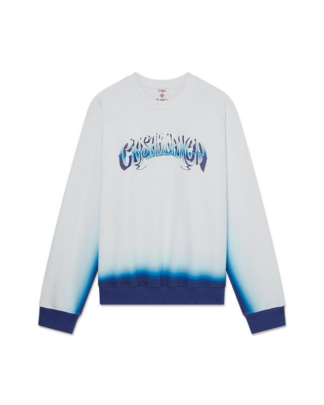 casablanca Blue Fade Sweatshirt | Casablanca Paris