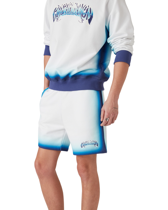 Casablanca Blue Fade Sweatshorts | Casablanca Paris