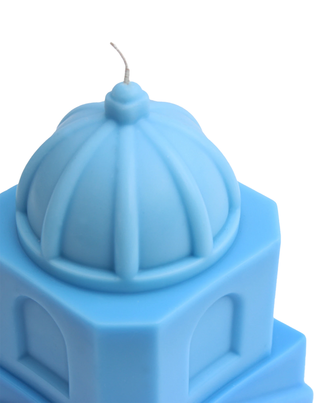 Casablanca Blue Gradient Candle | Casablanca Paris