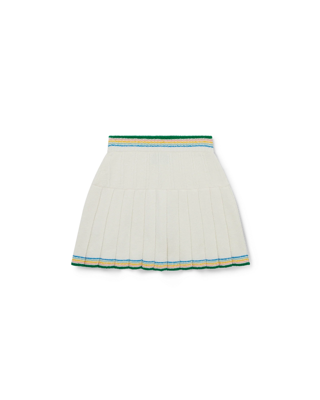 Casablanca Boucle Pleated Skirt | Casablanca Paris