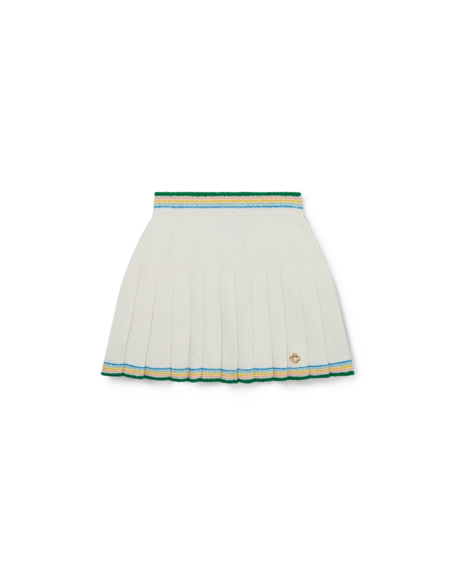 casablanca Boucle Pleated Skirt | Casablanca Paris