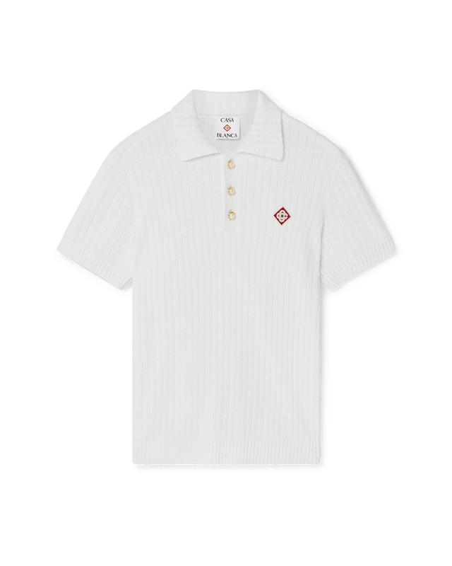 casablanca Boucle Polo Shirt | Casablanca Paris