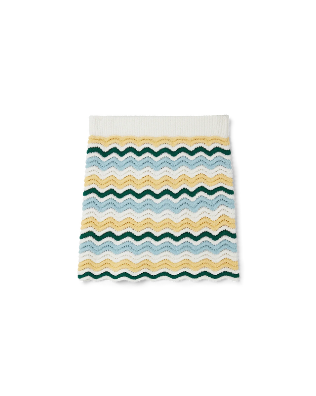 casablanca Boucle Wave Skirt | Casablanca Paris