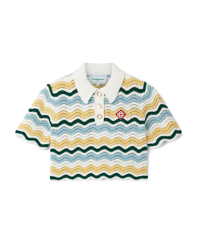 casablanca Boucle Wave Top | Casablanca Paris