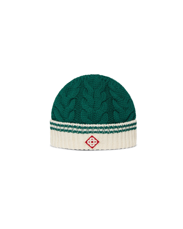 casablanca Cable Stitch Beanie | Casablanca Paris