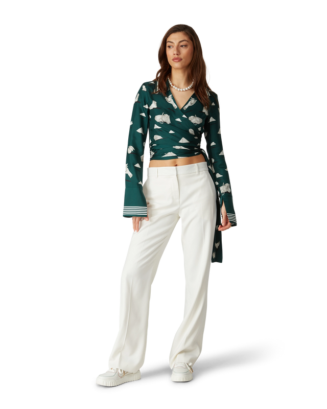 Casablanca Caged Pearl Necklace | Casablanca Paris