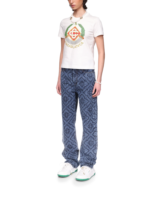 Casablanca Casa Crest T-Shirt | Casablanca Paris