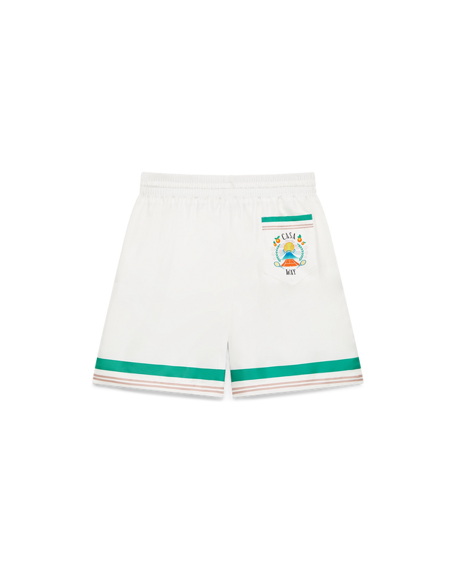 Casablanca Casa Way Silk Shorts– Casablanca
